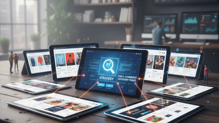 Strategy (8) for (3) E-commerce (10) Category (8) Pages (5)