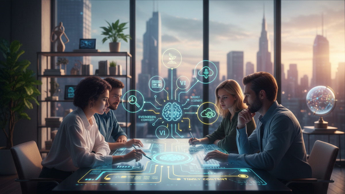 7 Proven Strategies for Creating Evergreen + Timely Hybrid Content for AI